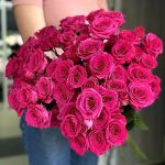 Кустовая роза эквадорская пионовидная 60 см